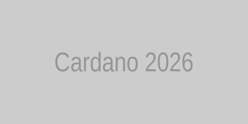 Cardano 2026