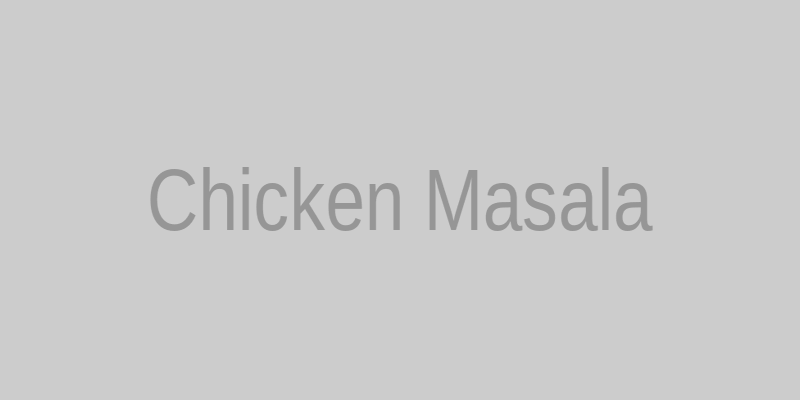 Chicken Masala