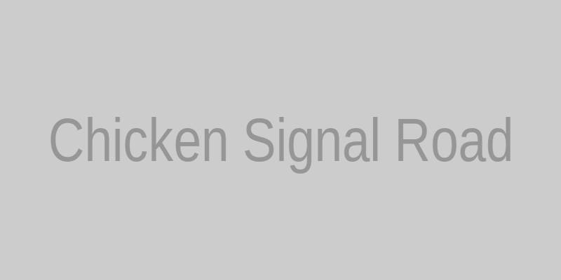 Screenshot från Chicken Signal Road