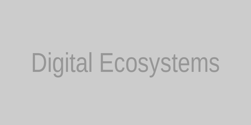 Visual representation of digital ecosystems