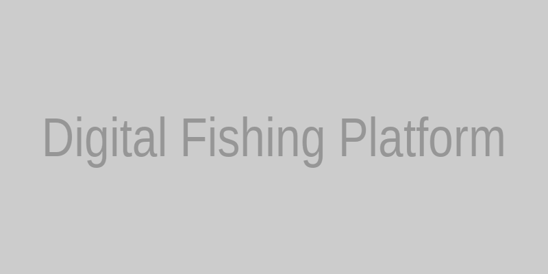 Illustration of digital fishing platform