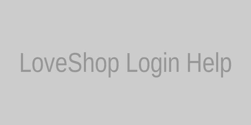 Экран входа в личный кабинет LoveShop с подсказками по устранению ошибок