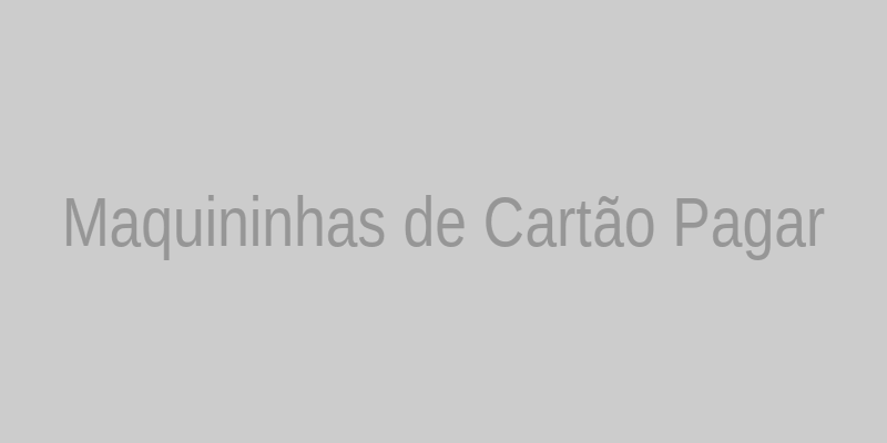 Maquininhas Pagar