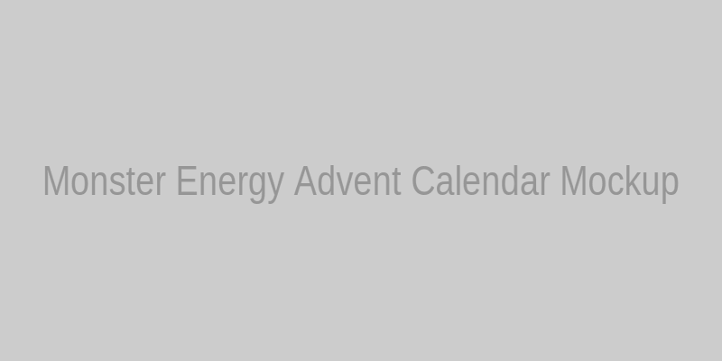Monster Energy Advent Calendar – Updated Dates, Schedule & Printable ...