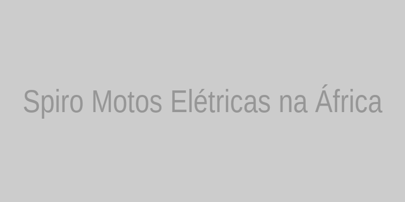 Spiro Motos Elétricas