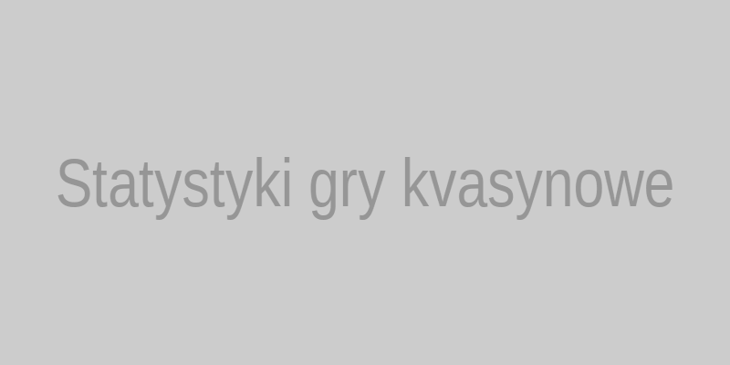 Przykład analizy statystyk gry kvasynowe