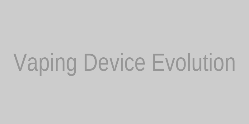 Image: Evolution Of Vaping Devices From Early E-Cigarettes To Modern High-Capacity Disposables