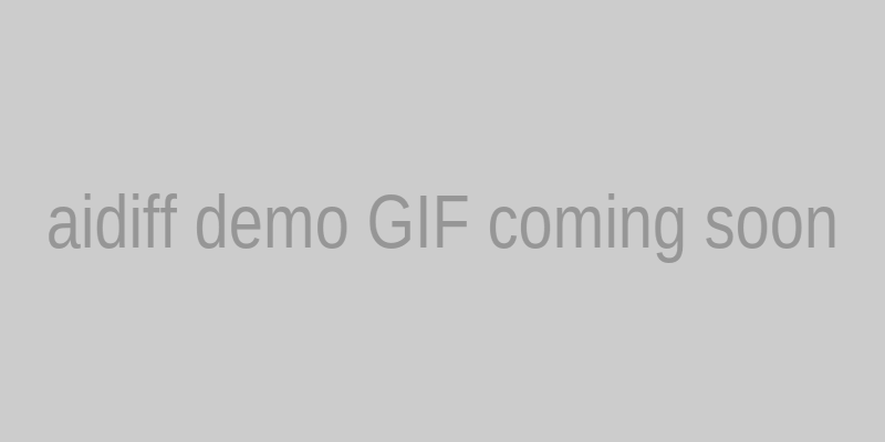 aidiff demo