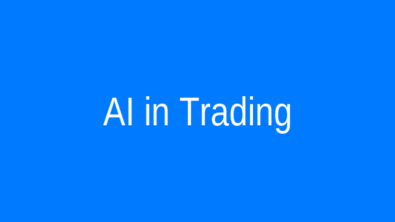 AI in Trading