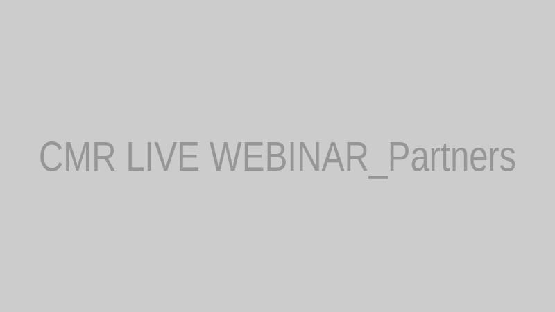 CMR LIVE WEBINAR_Partners