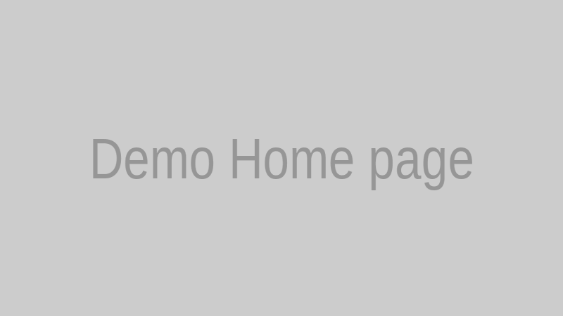 Demo Home page