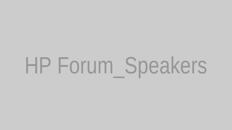HP Forum_Speakers