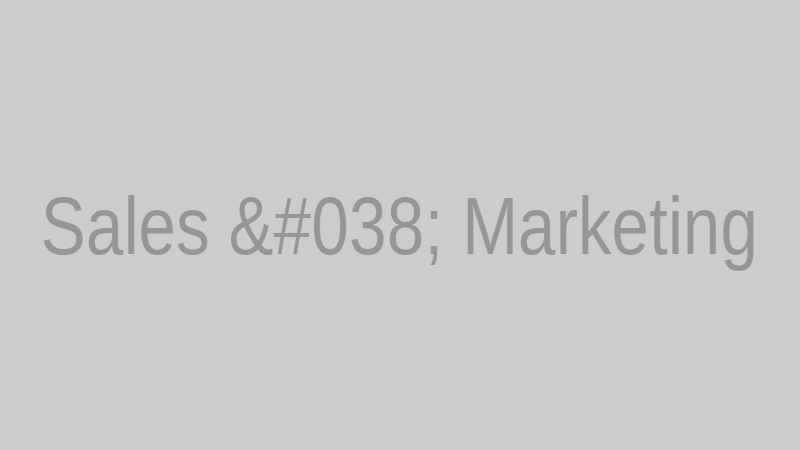 Sales & Marketing