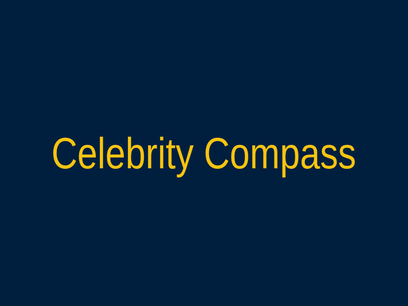 Celebrity Compass