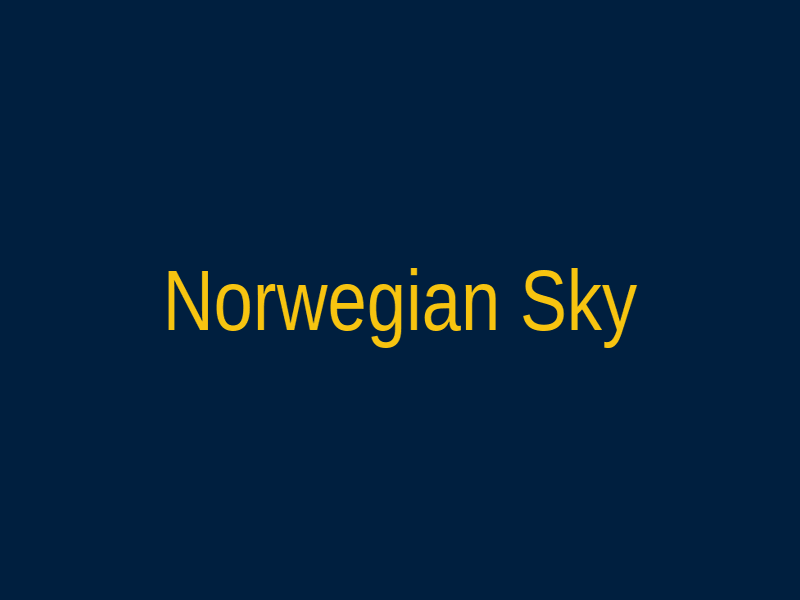 Norwegian Sky