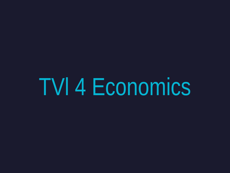 TVl 4 Economics