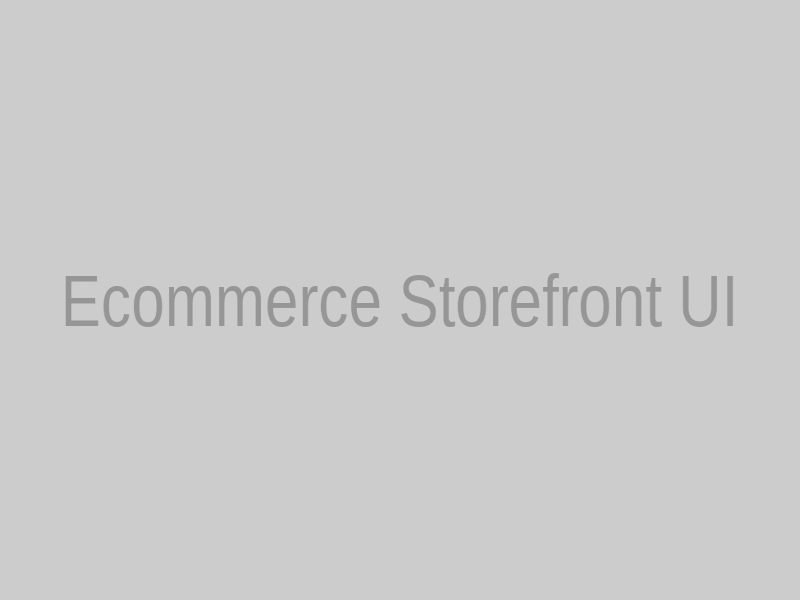 Ecommerce Dashboard