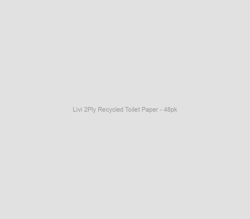 Livi 2Ply Recycled Toilet Paper - 48pk