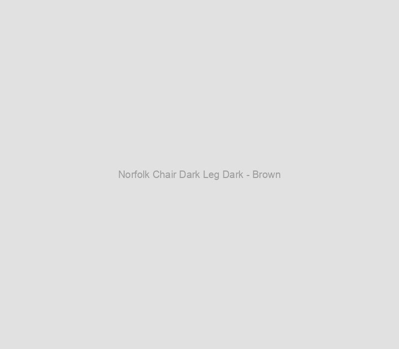 Norfolk Chair Dark Leg Dark - Brown