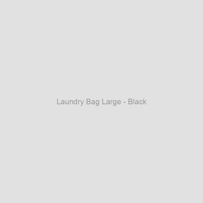 Laundry Bag Large - Black