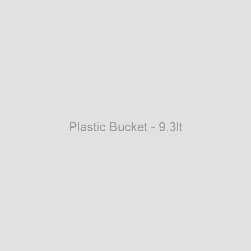 Plastic Bucket - 9.3lt