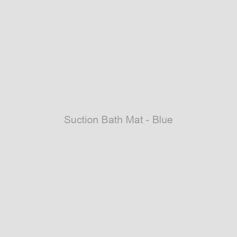 Suction Bath Mat - Blue
