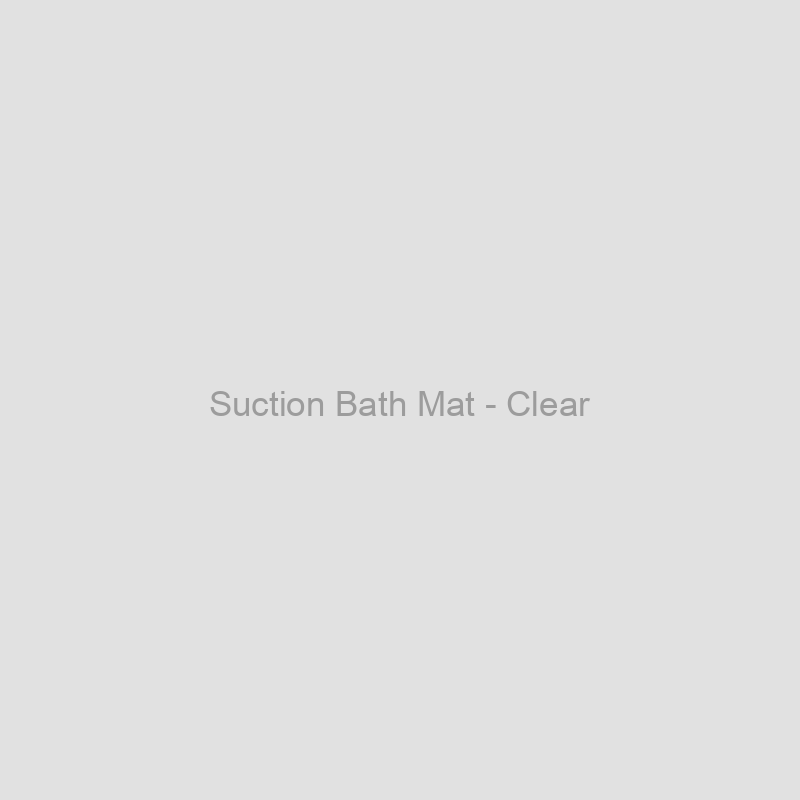 Suction Bath Mat - Clear