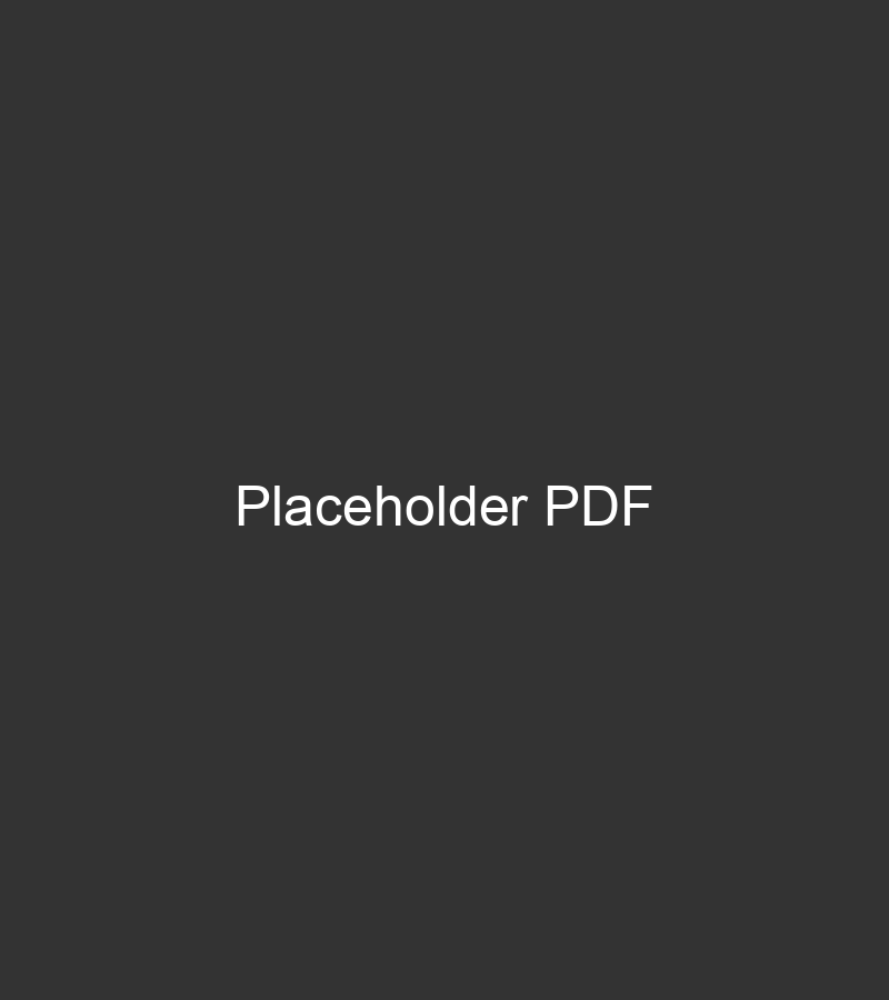 Placeholder PDF Preview