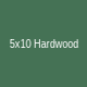 5x10 Hardwood Customizable Raised Garden Bed