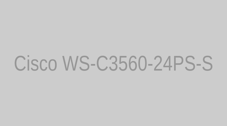 سوییچ شبکه 24 پورت سیسکو مدل WS-C3560-24PS-S