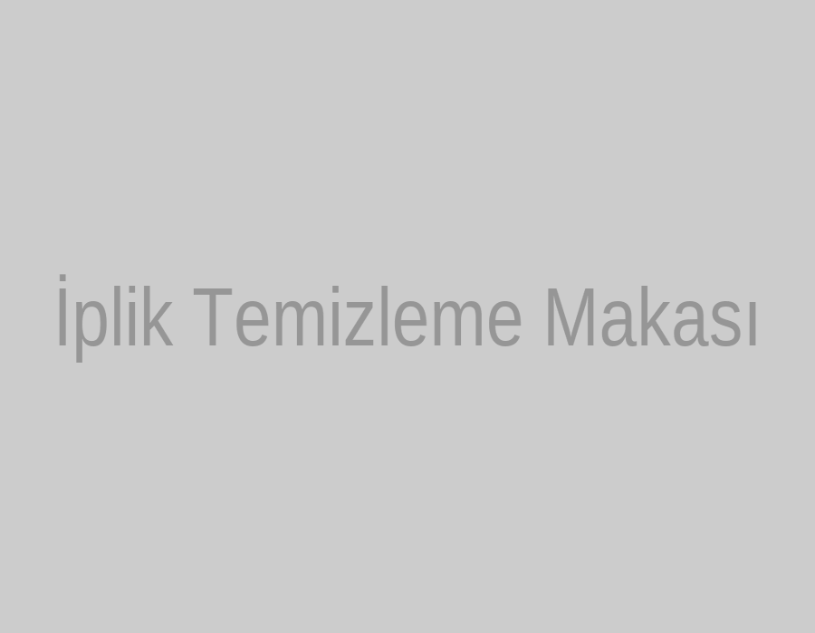 İplik Temizleme Makası