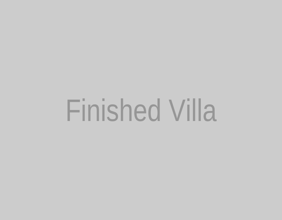 Fully finished luxury villa